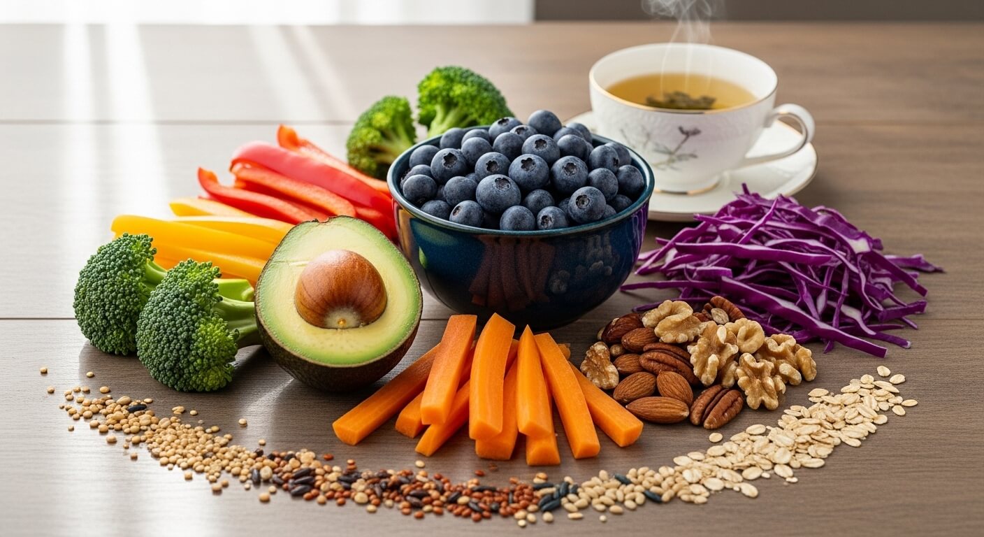 항당화을 위한 음식