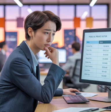 전산직 공무원의 실질 연봉 계산 섹션 이미지