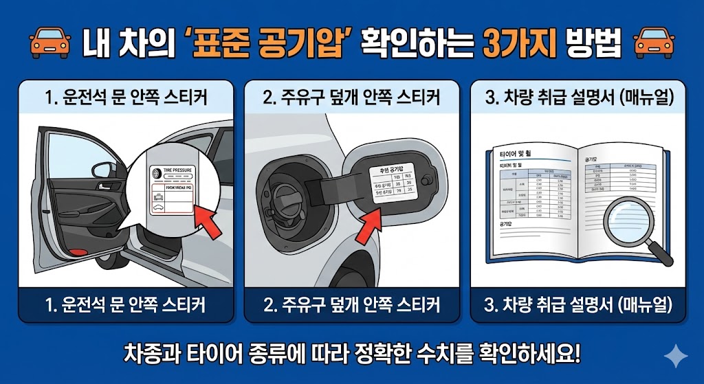 겨울철 타이어 공기압