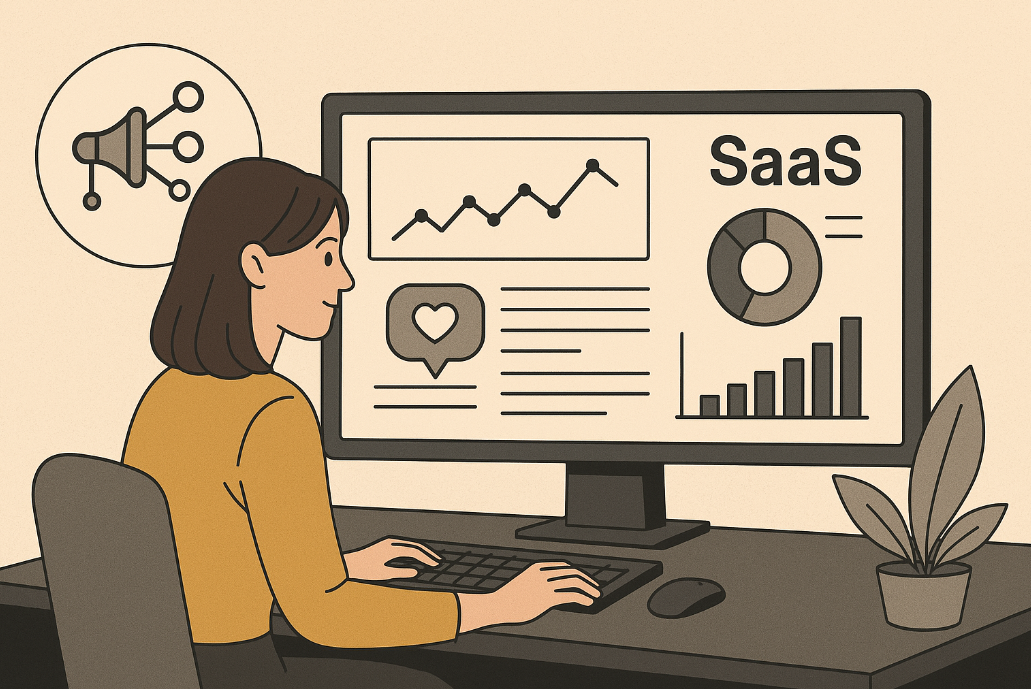 바이럴마케팅 성과 분석 대시보드로 SaaS 구독 모델