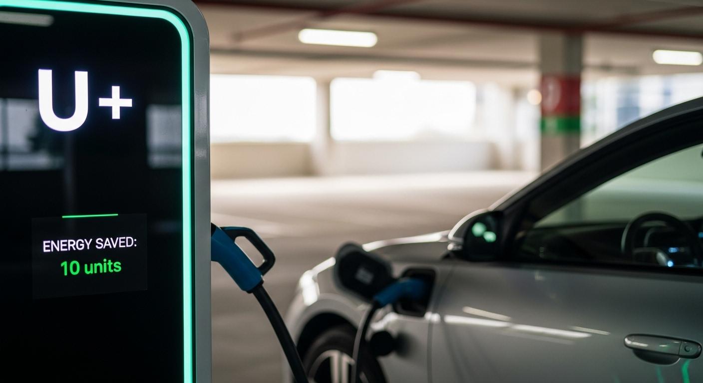 유플러스 사업장 차량 에너지 10부 절감