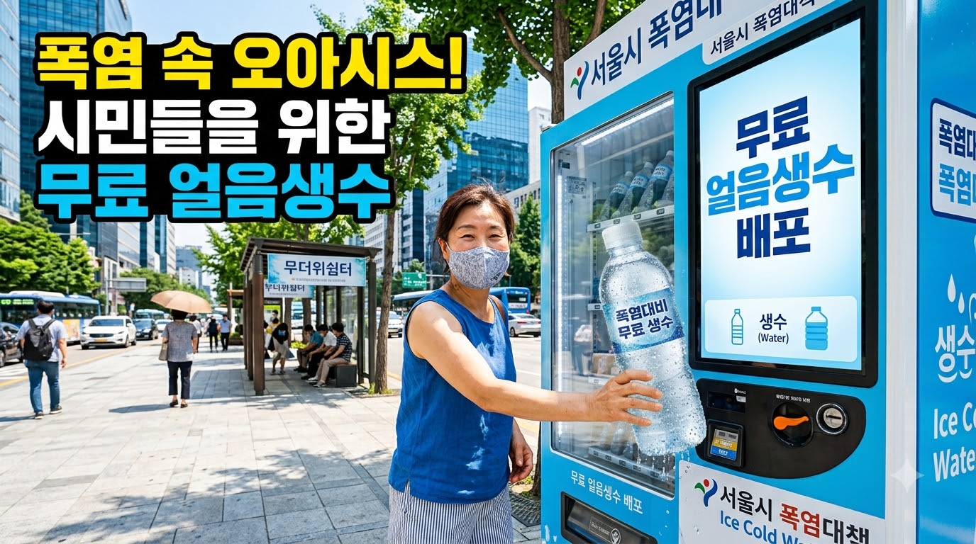 "지자체 생수 배포대에 얌체족 기승?" 7월 말 전국 폭염 특보 속 '무료 생수' 논란과 대책