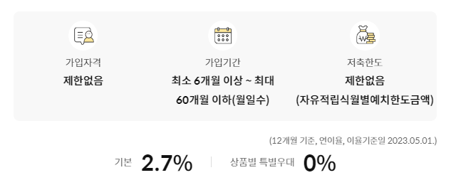 정기적금