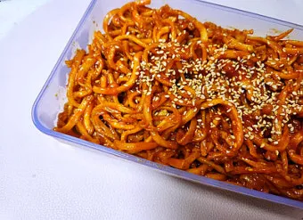 진미 오징어채 고추장 볶음요리 밑반찬 레시피_16