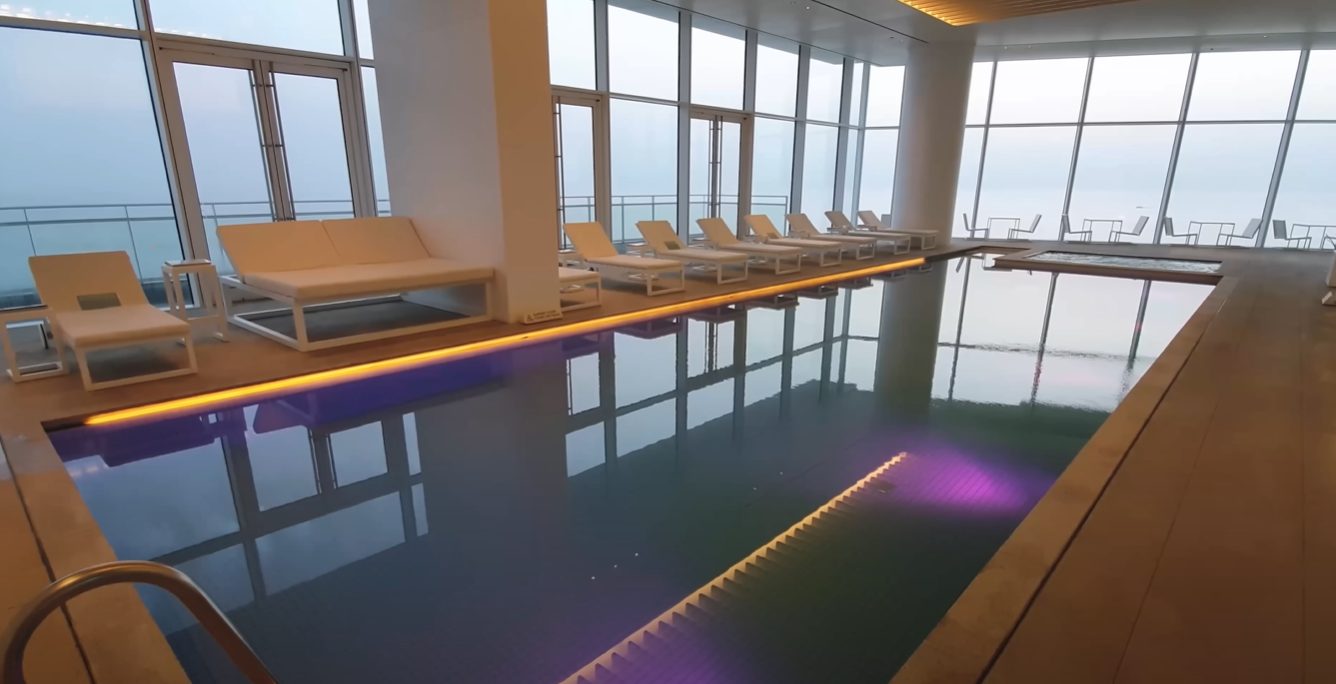 씨마크호텔 수영장