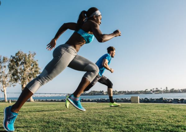 달리기 하는 모습