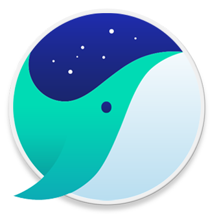 네이버 웨일 로고