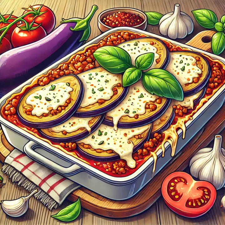 가지치즈구이