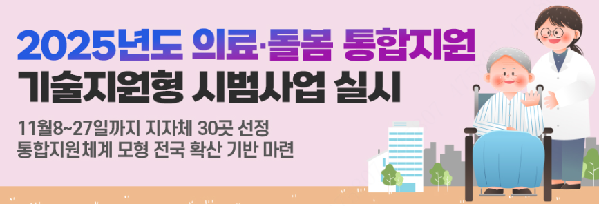 의료 돌봄 통합지원, 기술지원형 시범사업