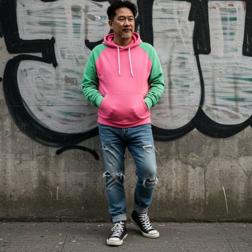 비난 받는 영포티 스타일의 사진