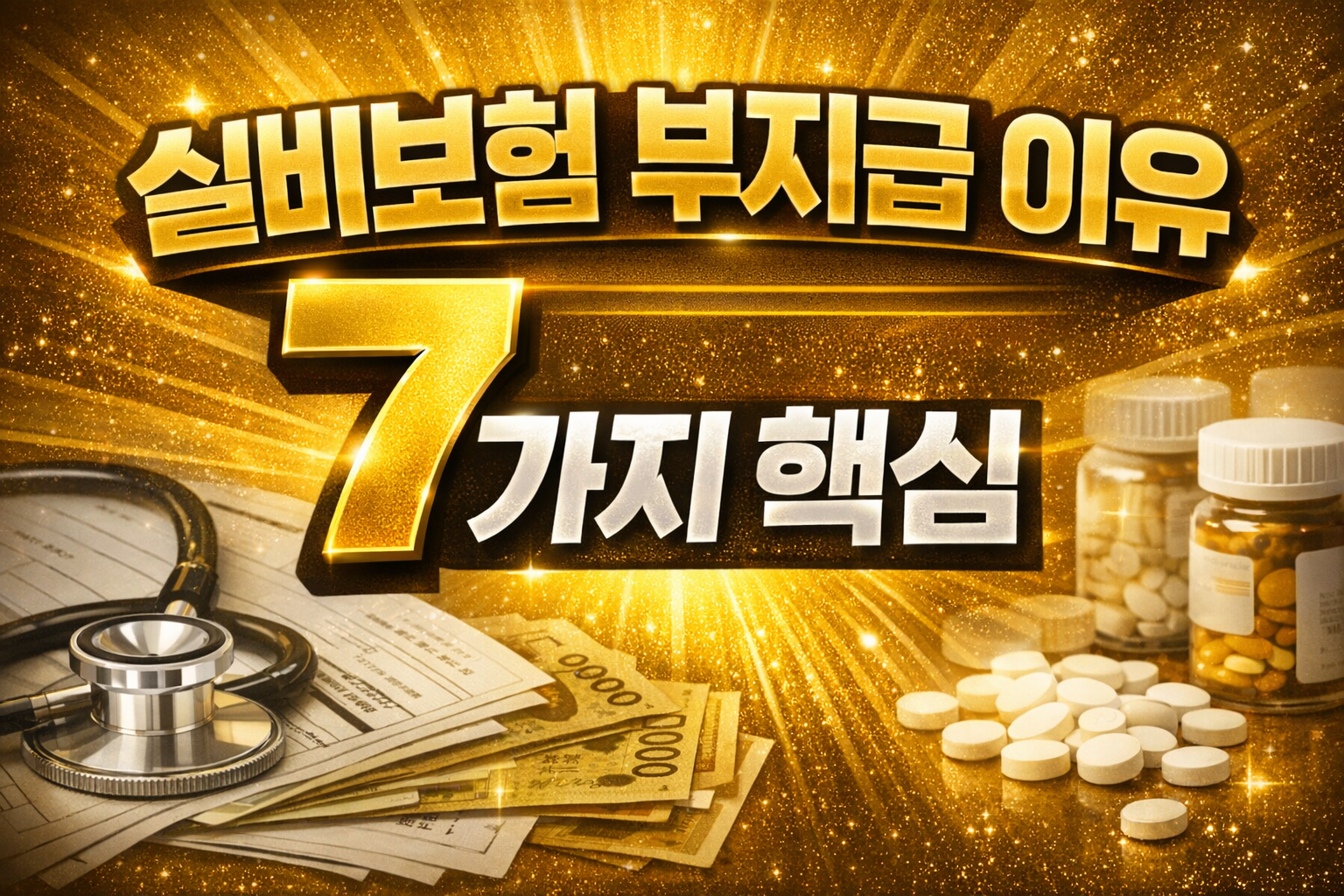 실비보험 청구했는데 부지급 뜨는 진짜 이유 설명 이미지, insurance claim denied reason medical expense reimbursement guide