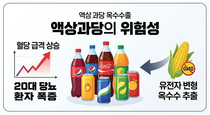 ① 액상과당 (음료수)의 위험성