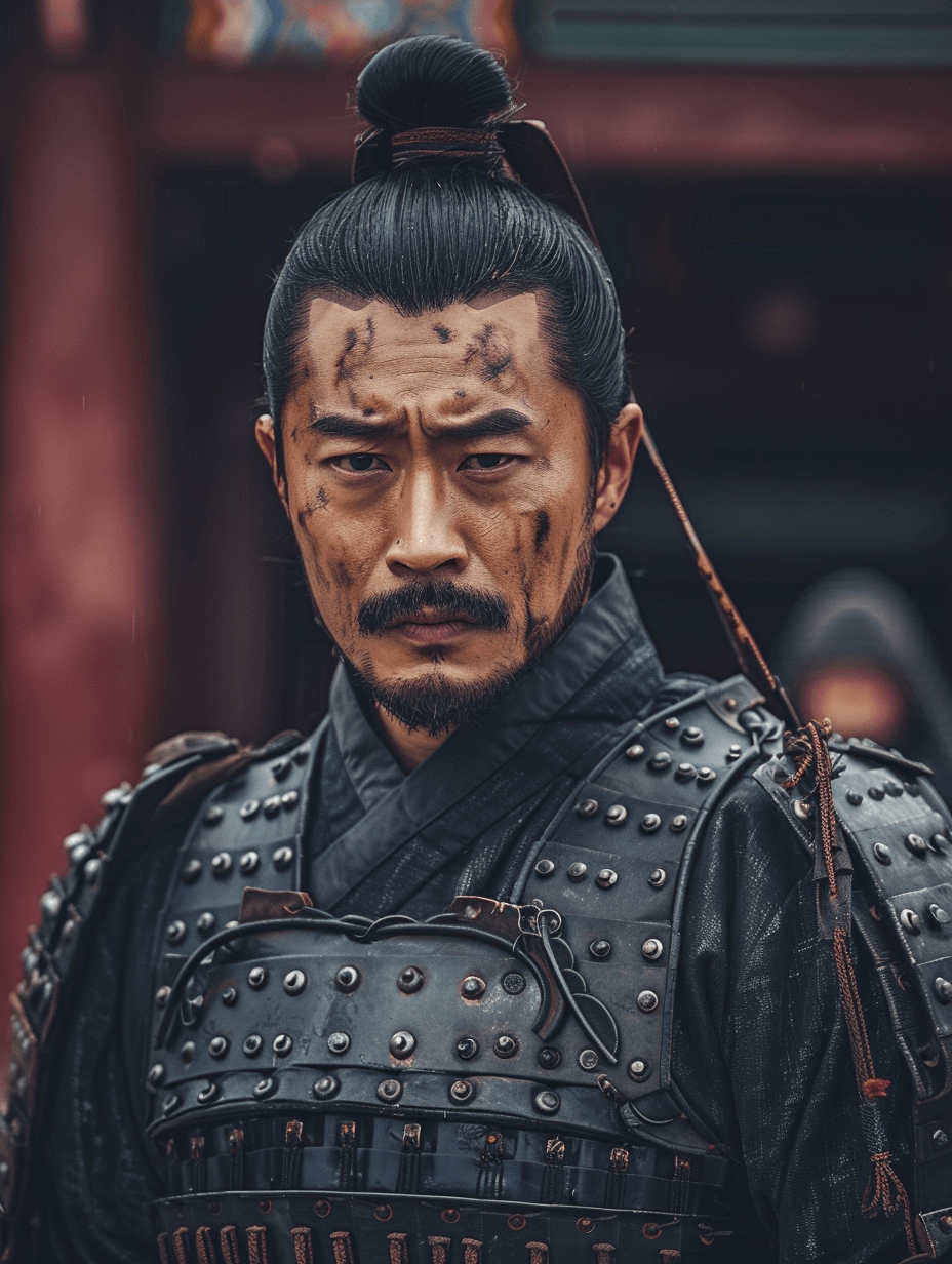 사극-장군-의상을-입은-남자