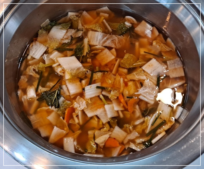 물김치-나박김치