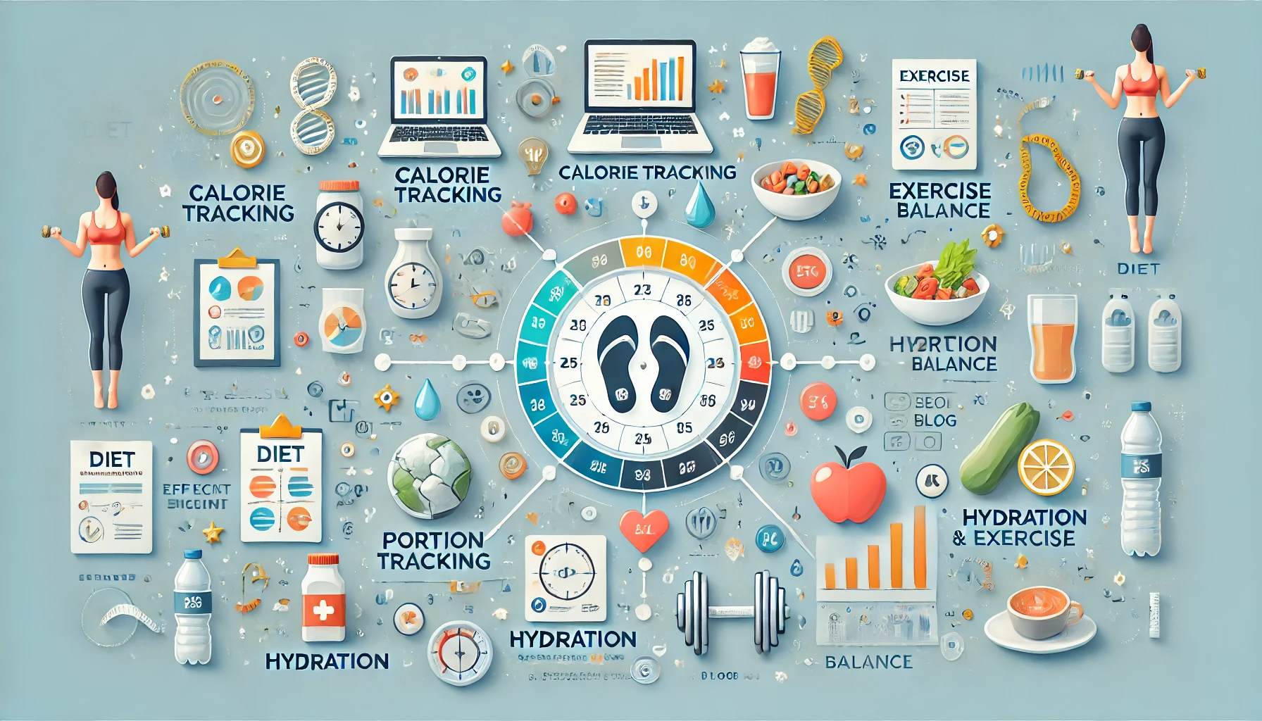 BMI (체질량지수) - 건강한 몸무게를 확인하는 방법