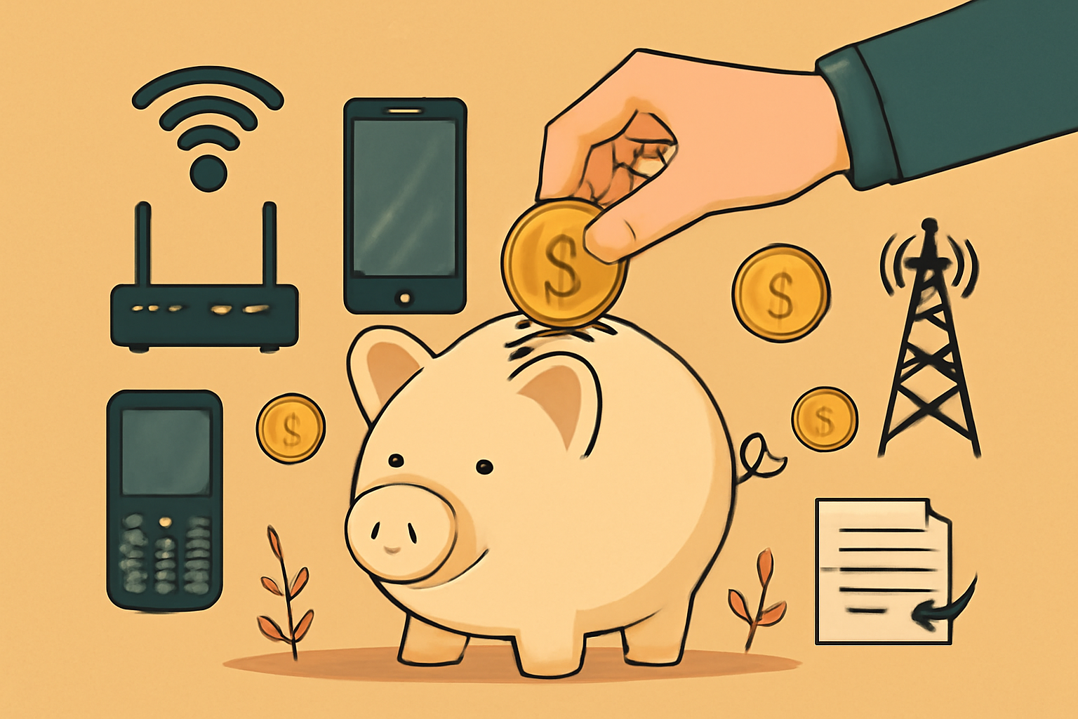 통신비 절약하는 10가지 방법, 당신의 월 요금을 확 줄여드립니다! 관련 사진