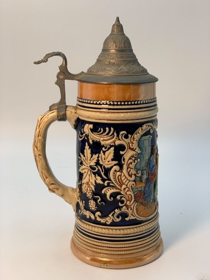 로텐부르크 역사가 담긴 맥주 잔