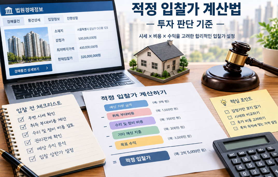 입찰가 계산법