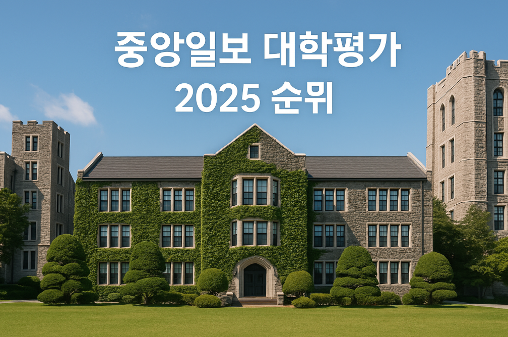 중앙일보 대학평가 2025, 상위권 대학 5년 순위변화 완벽분석