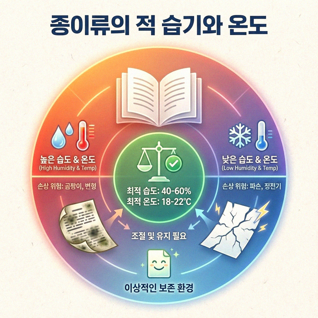 소중한 종이류 제대로 보관하는 습관