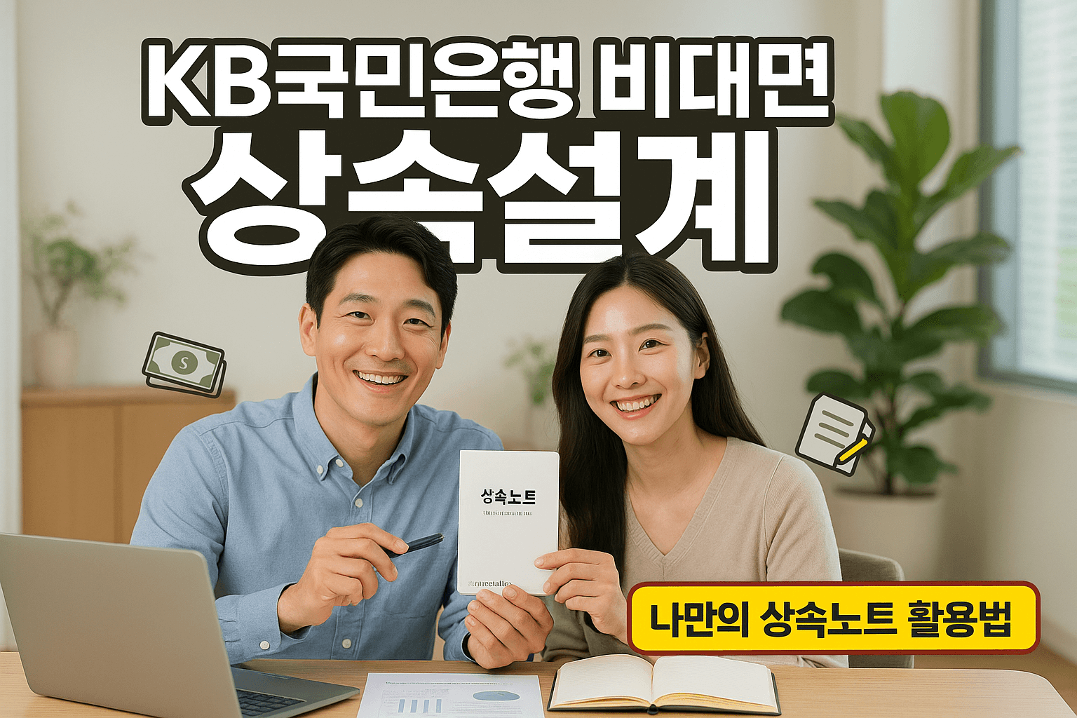 KB국민은행 비대면 상속설계 나만의 상속노트