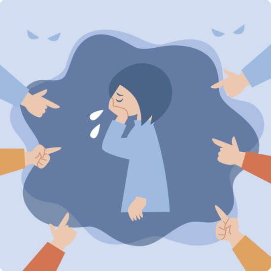 공황장애의 모습