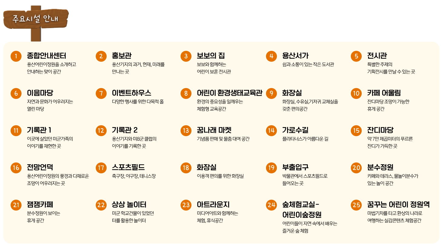 입장 절차 및 유의사항 관련 사진