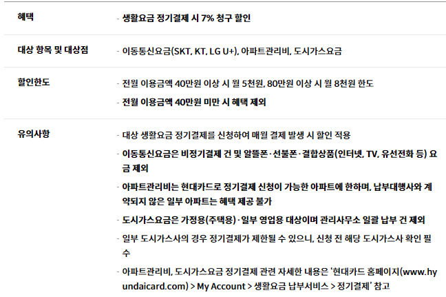 현대카드 z family