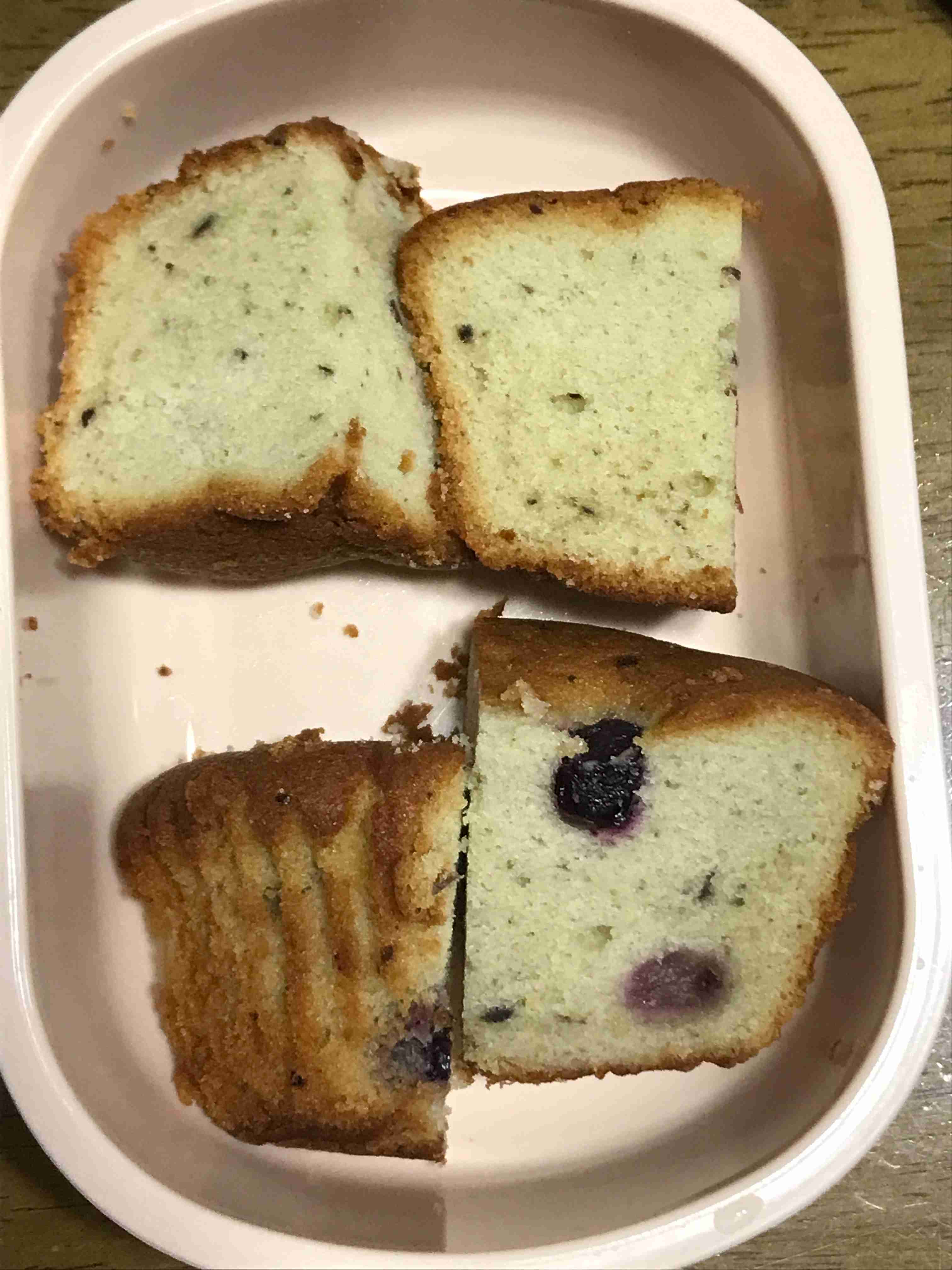 한살림 블루베리머핀 단면