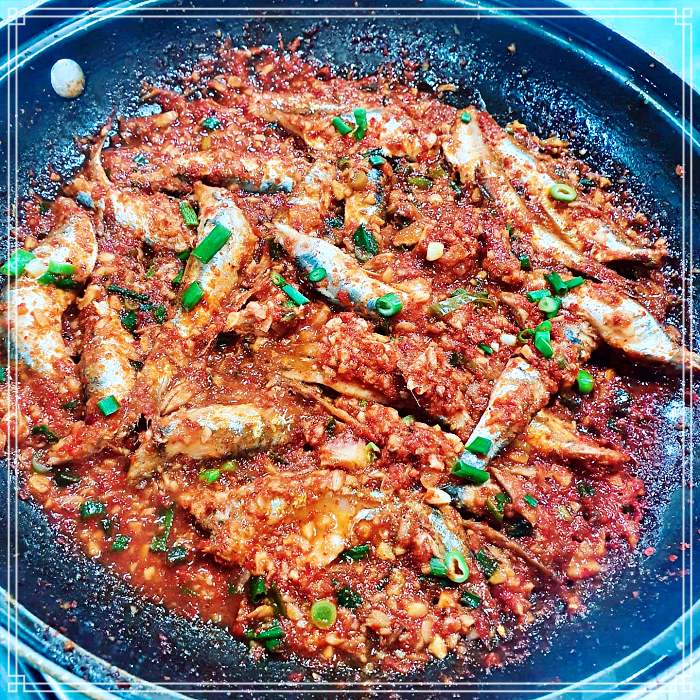 남해 상주 은모래비치 맛집 아침식사 가능, 모듬 생선구이, 멸치쌈밥