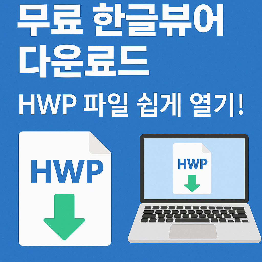 무료 한글뷰어 다운로드｜HWP 파일 열기&middot;설치 방법 완벽정리