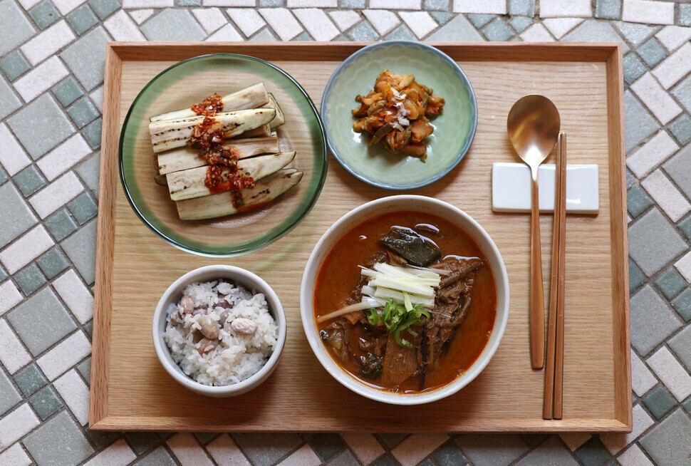 삼계탕 대신 복날의 채식음식 '복달임'