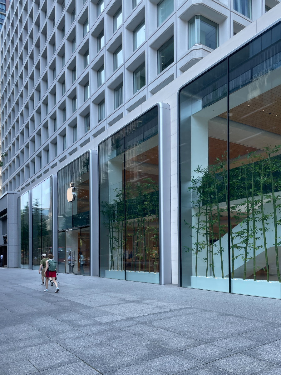 도쿄역 여행 애플 마루노우치