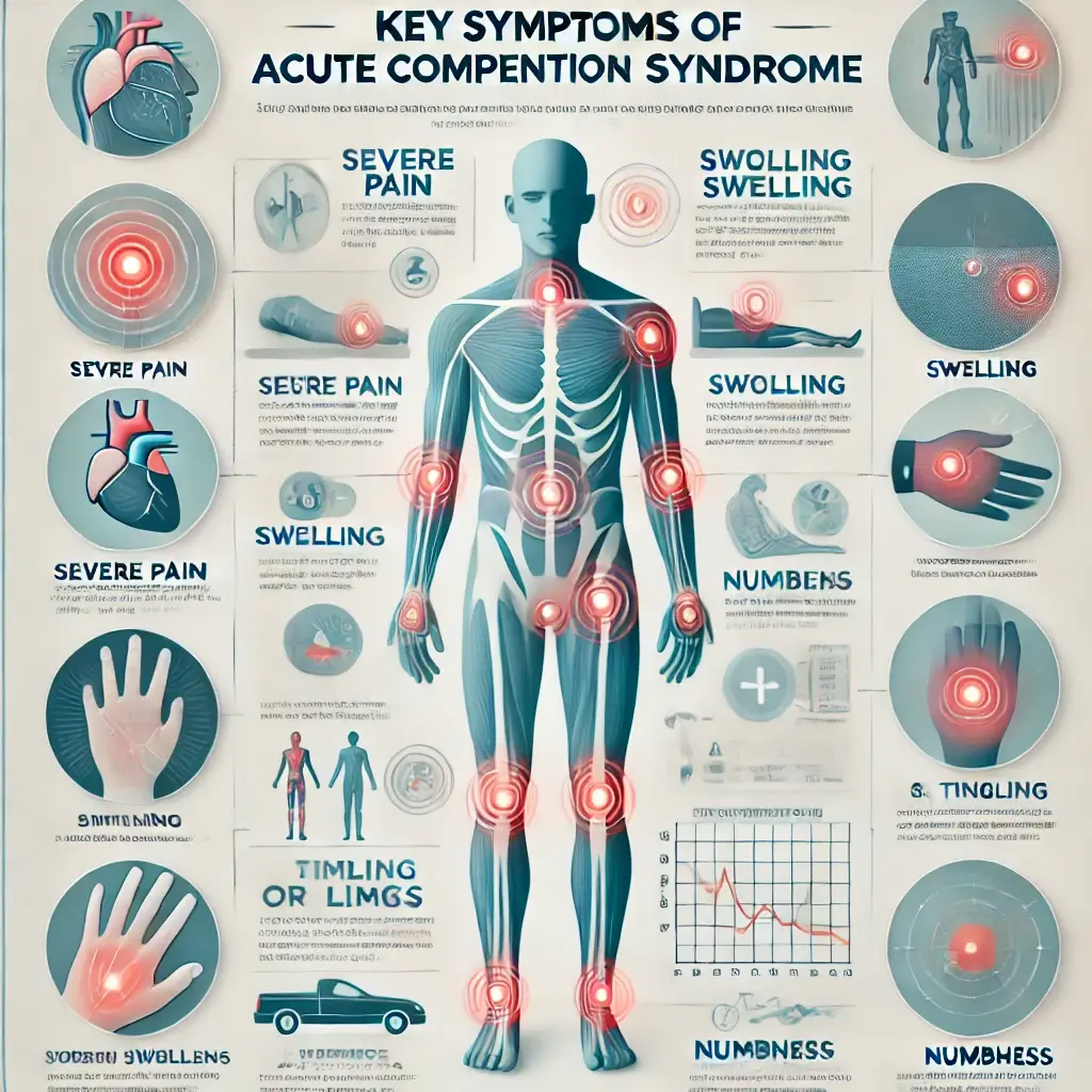 급성 구획 증후군의 주요 원인