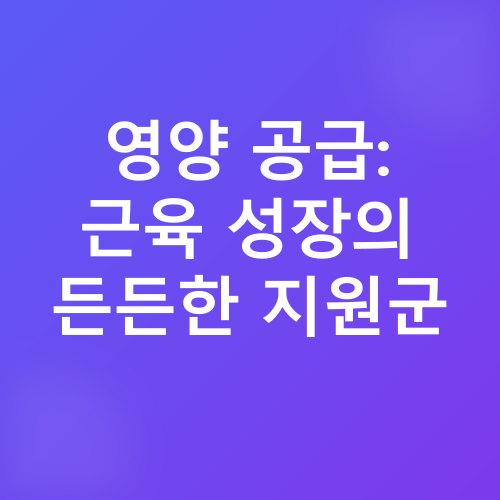 근육량 증가_3