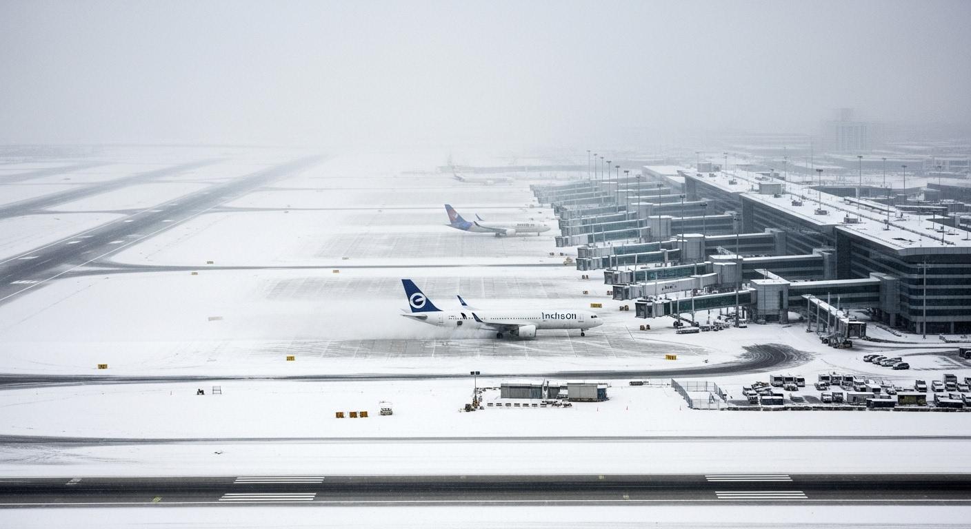 인천공항 폭설