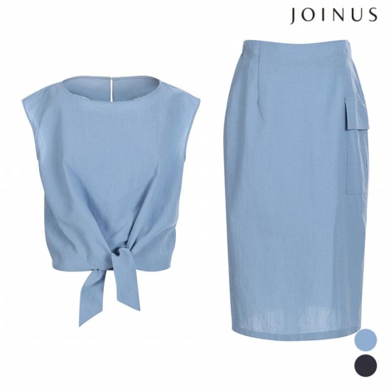 조이너스 민소매블라우스스커트셋업 JAAU5-COP200