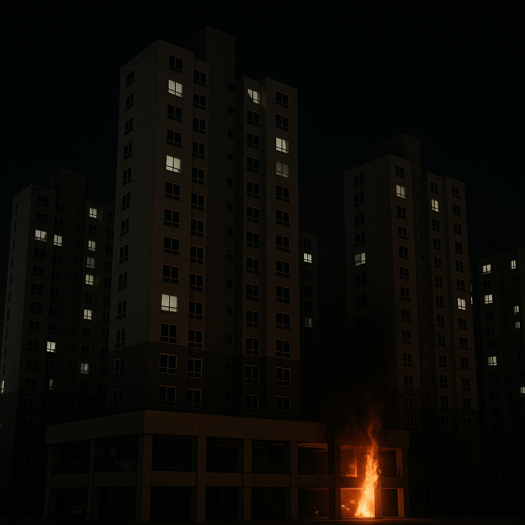 광명소하동 아파트 화제