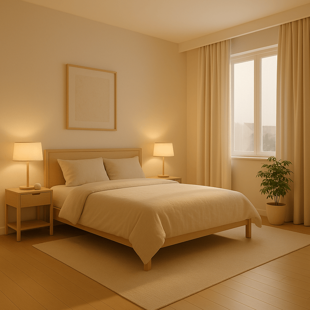 수면의 질을 높이는 침실 인테리어의 비밀