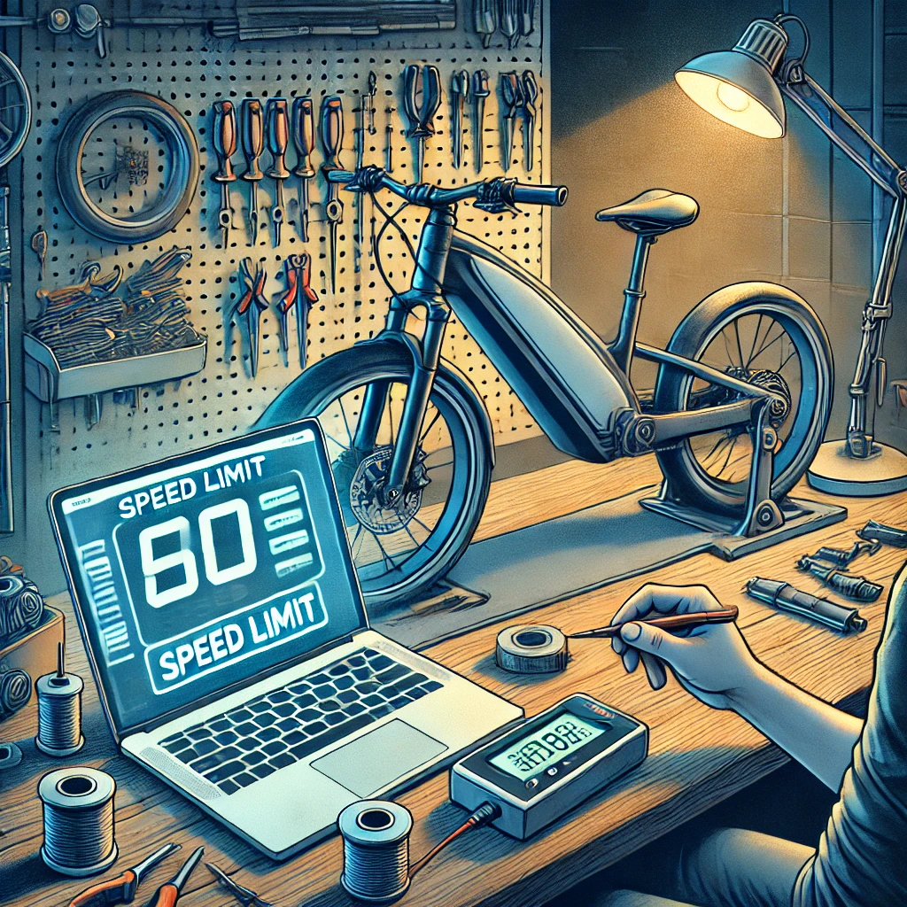 전기 자전거의 시속 25km 이상 주행은 불법이며, 이는 시민들의 안전을 위협하는 행위