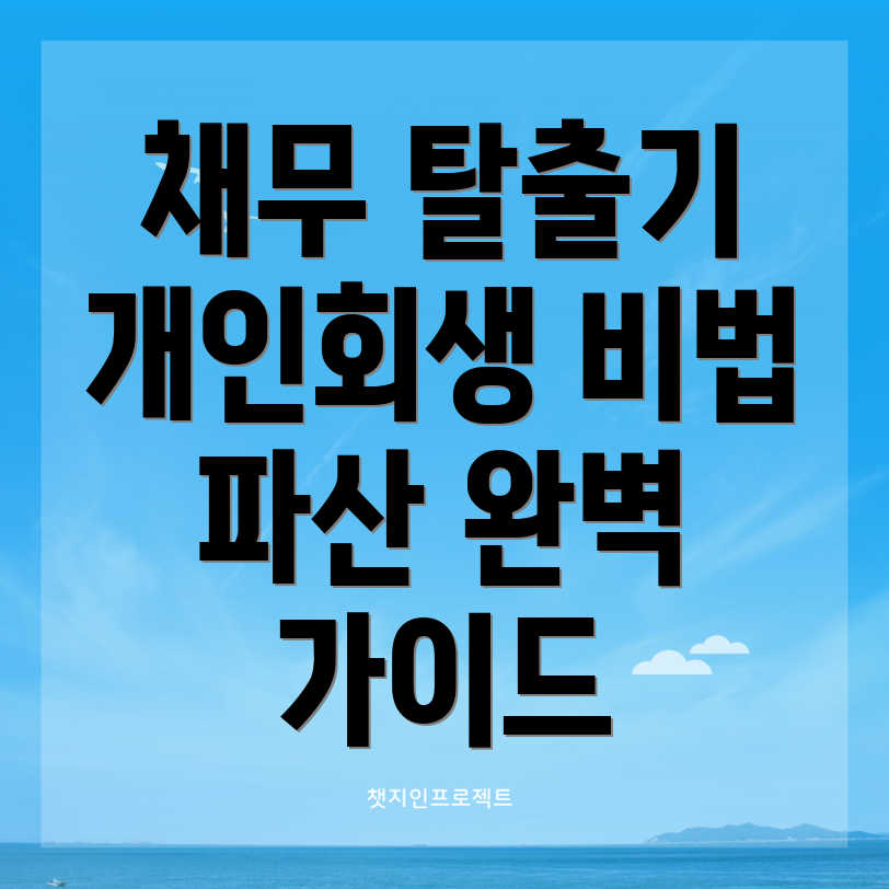 개인회생 및 파산