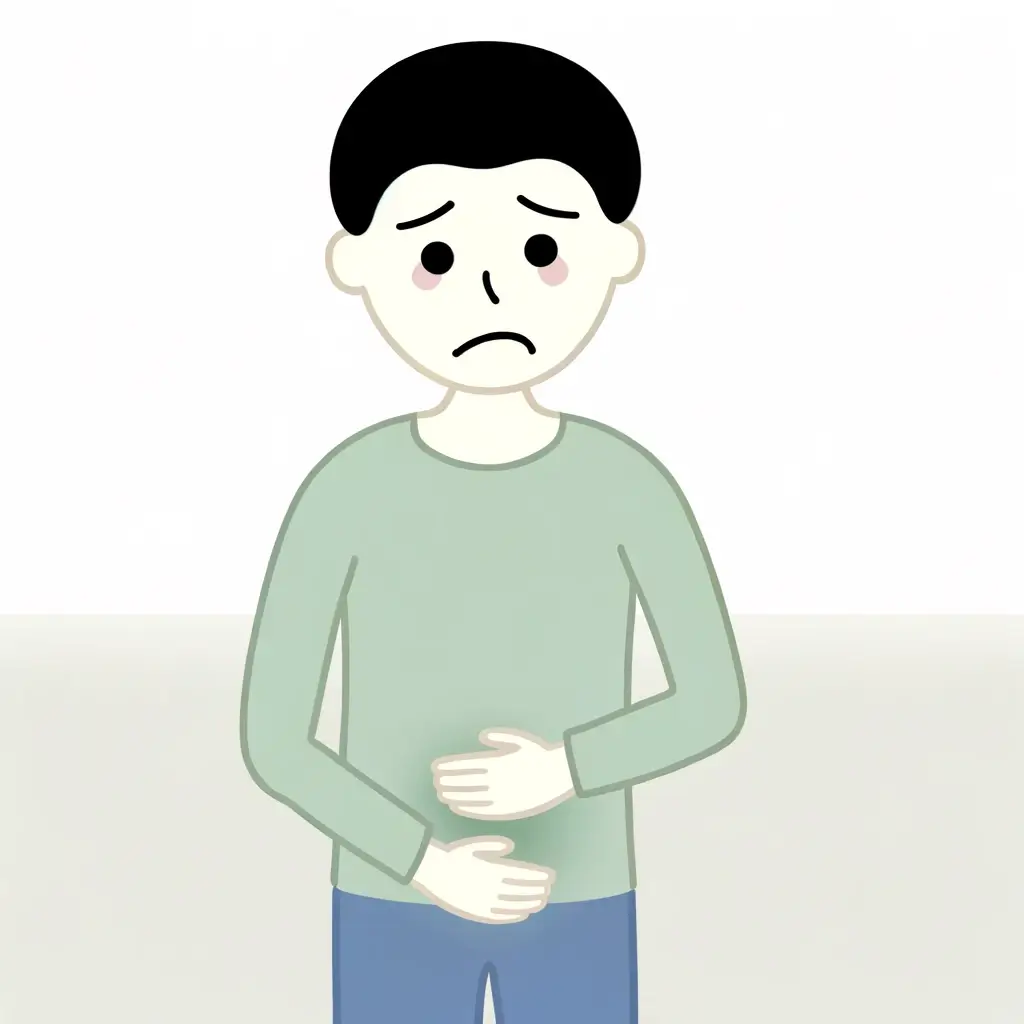 지속적인 복통