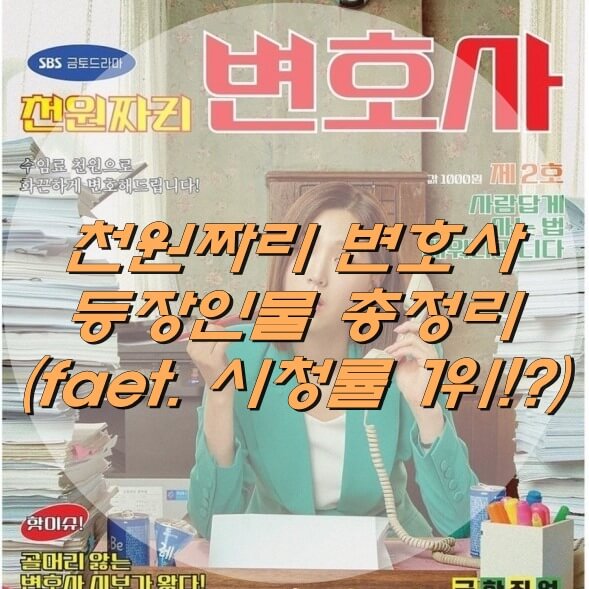 천원짜리 변호사 포스터