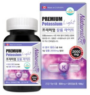 프리미엄 칼륨 라이트 108g, 120정, 1개