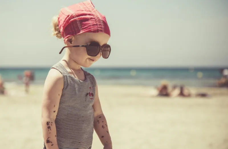 자외선이 강할땐 아이들도 선글라스 - 7
