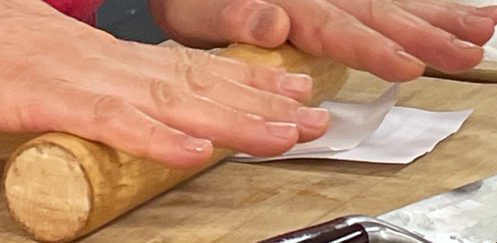 한식조리기능사 실기시험 준비 - 섭산적 - 잣가루 만들기