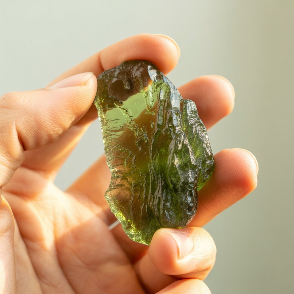 운석의 충돌로 탄생한 보석&amp;#44; 몰다바이트(Moldavite) 이야기