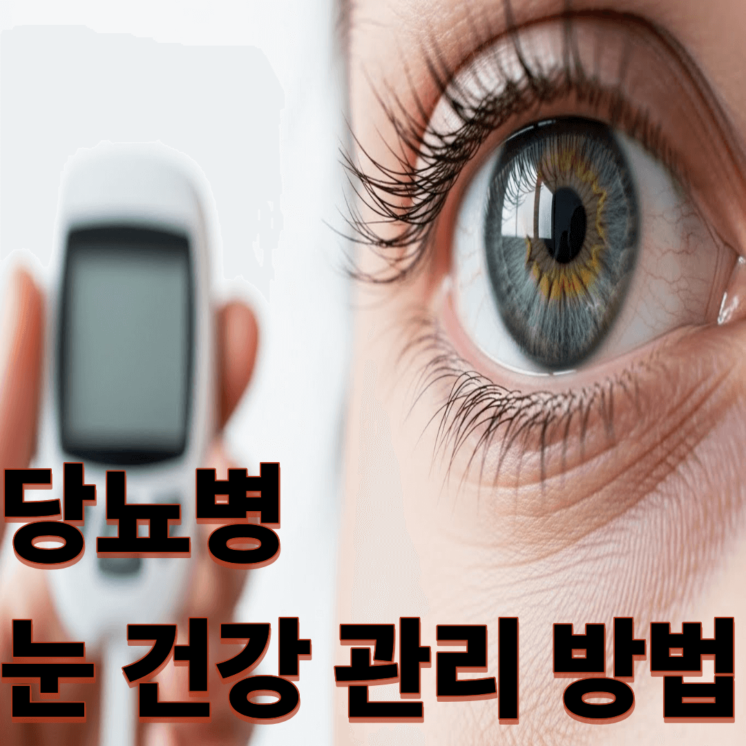 당뇨병 눈 건강 관리 방법