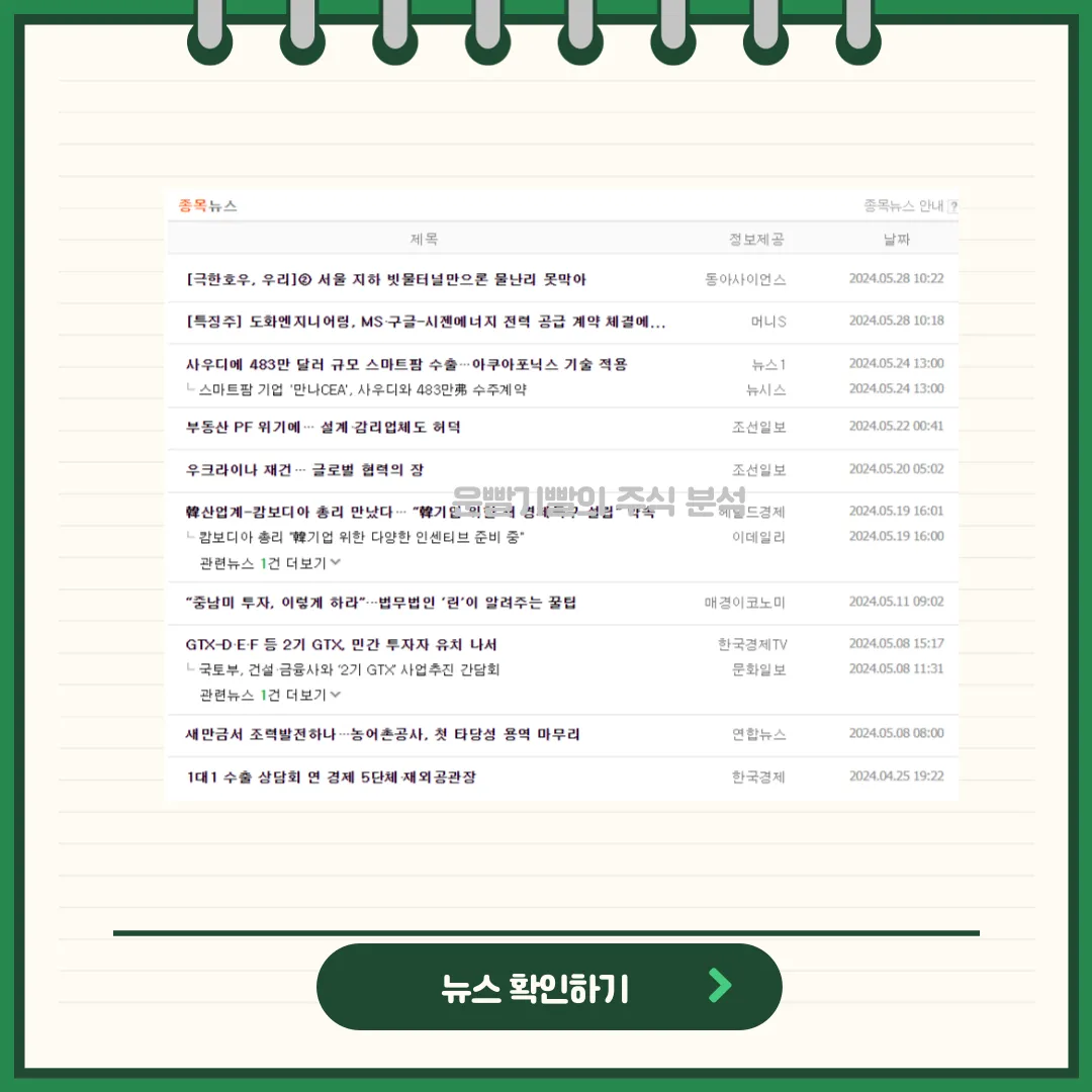 도화엔지니어링 뉴스