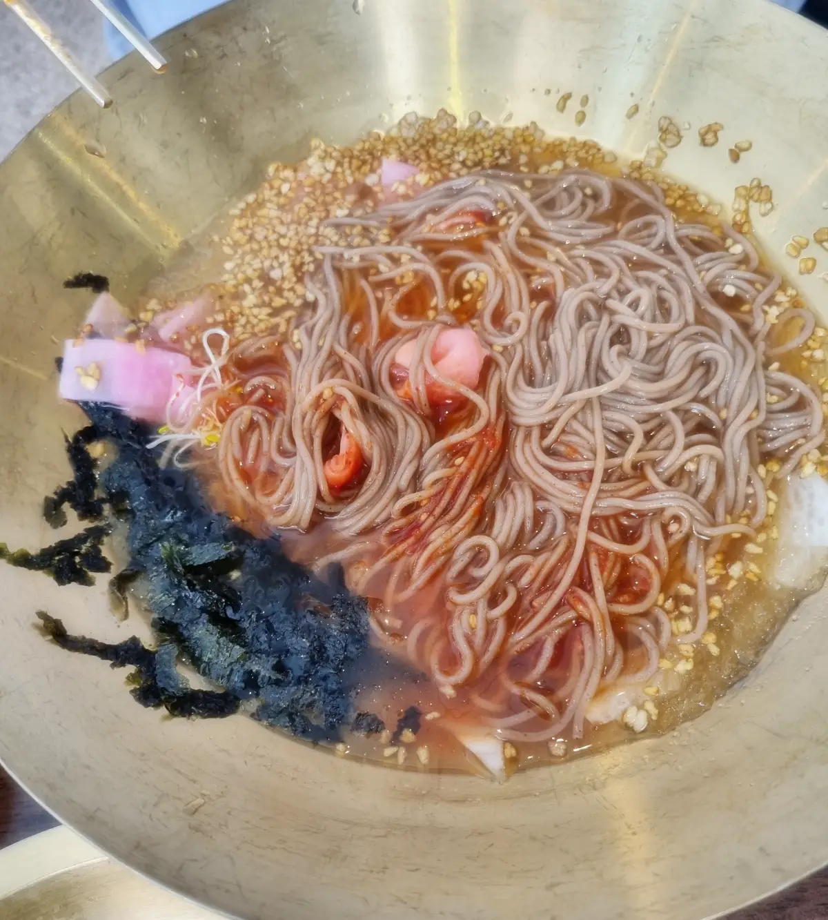 물-메밀면